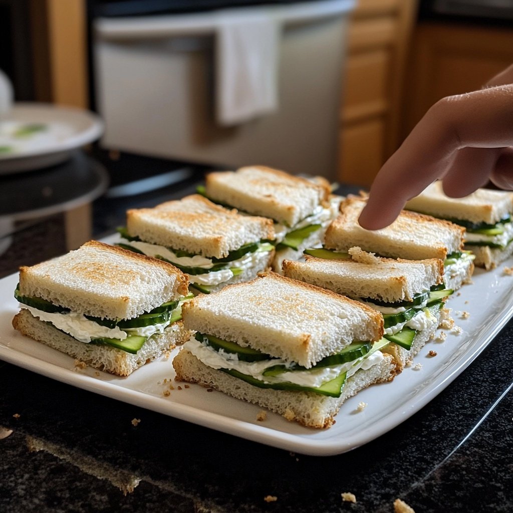 Tea Sandwiches Savory Finger Food Ideas