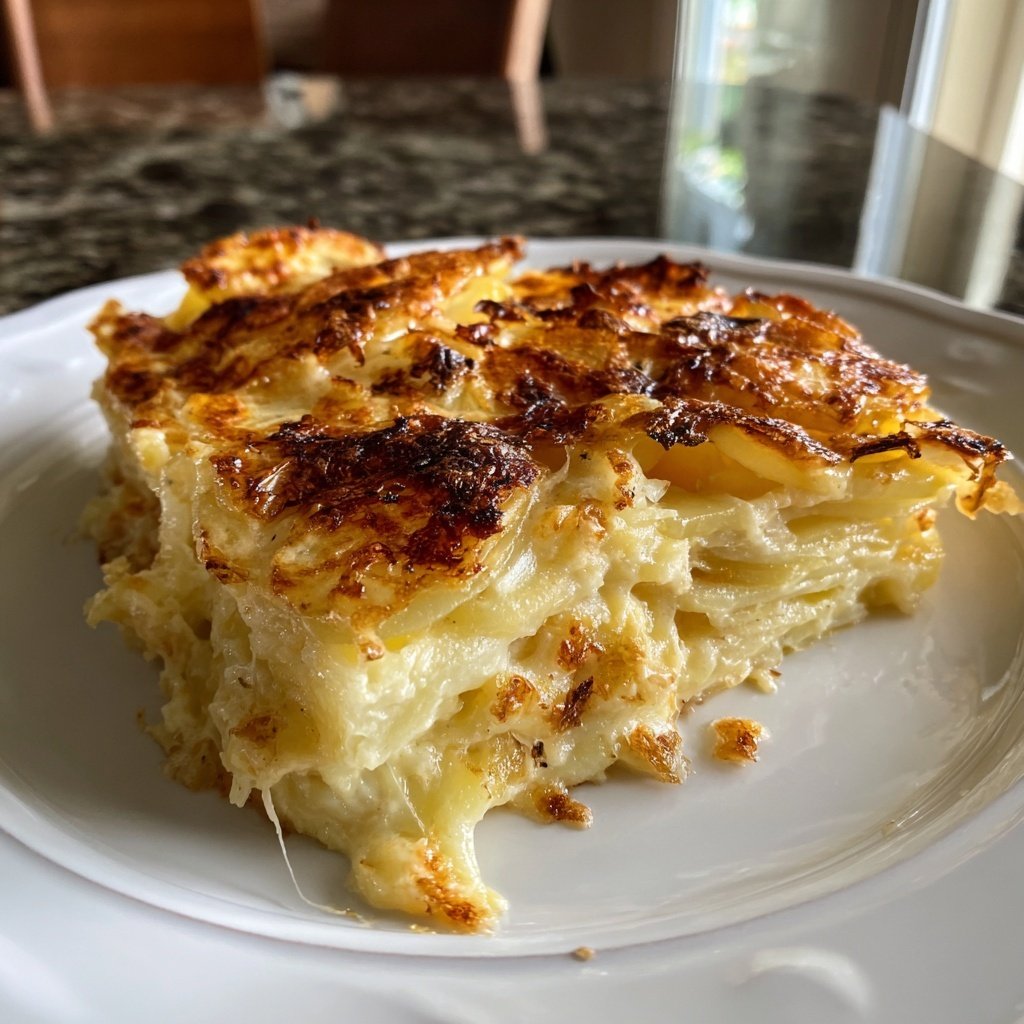 Sunday Creamy Potato Gratin