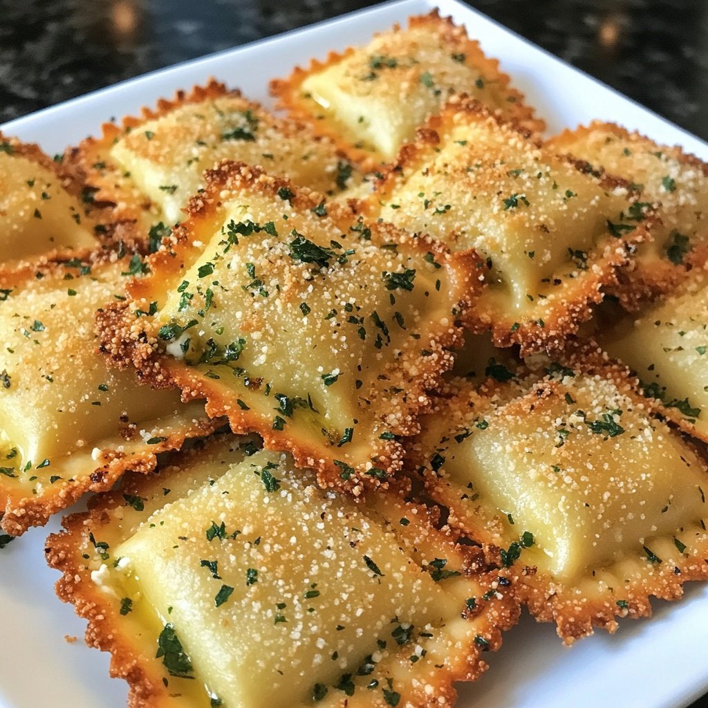 Crispy Ravioli Appetizer