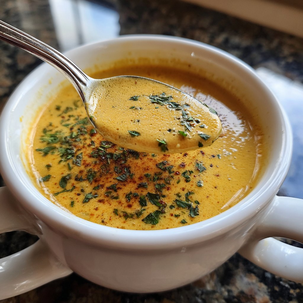 Creamy Lemon Chickpea Soup