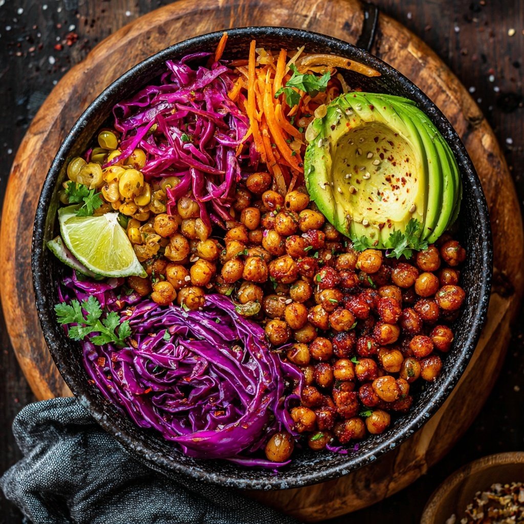 Spicy Chickpea Buddha Bowl