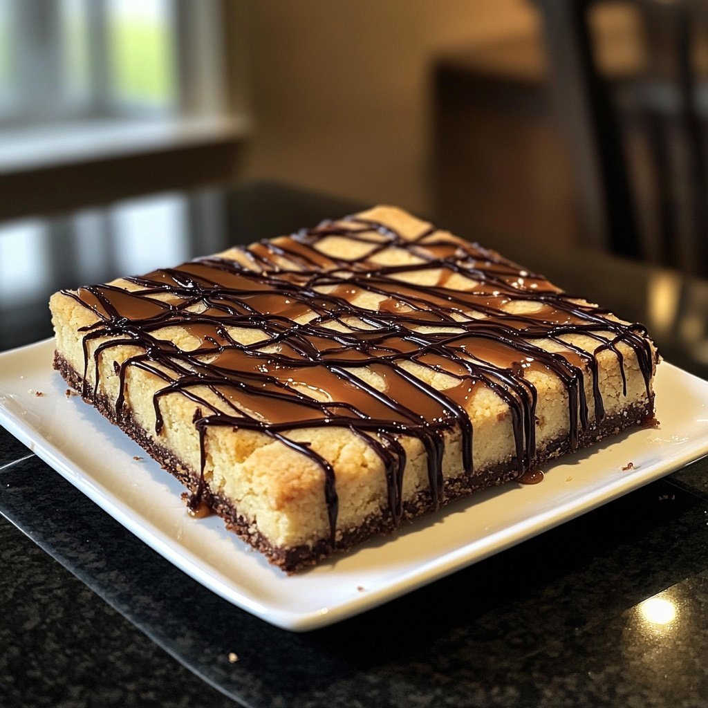 Chocolate Caramel Shortbread