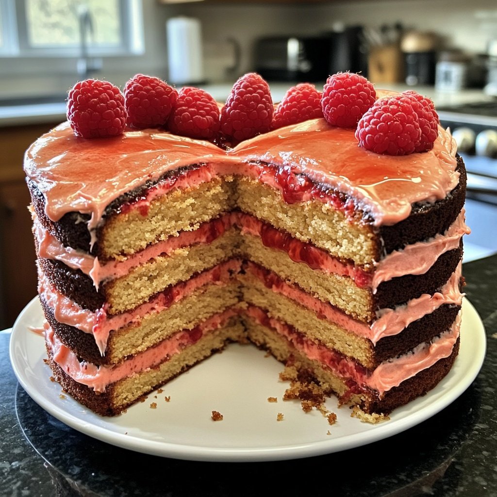 Valentines Heart Cake Recipe