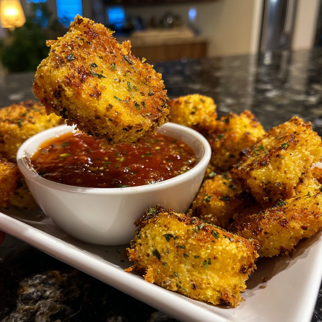 Crispy Tofu Veggie Nuggets