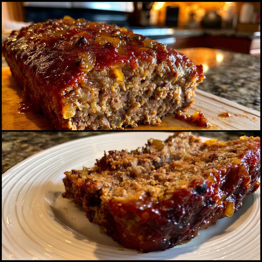 Easy Meatloaf with Gravy