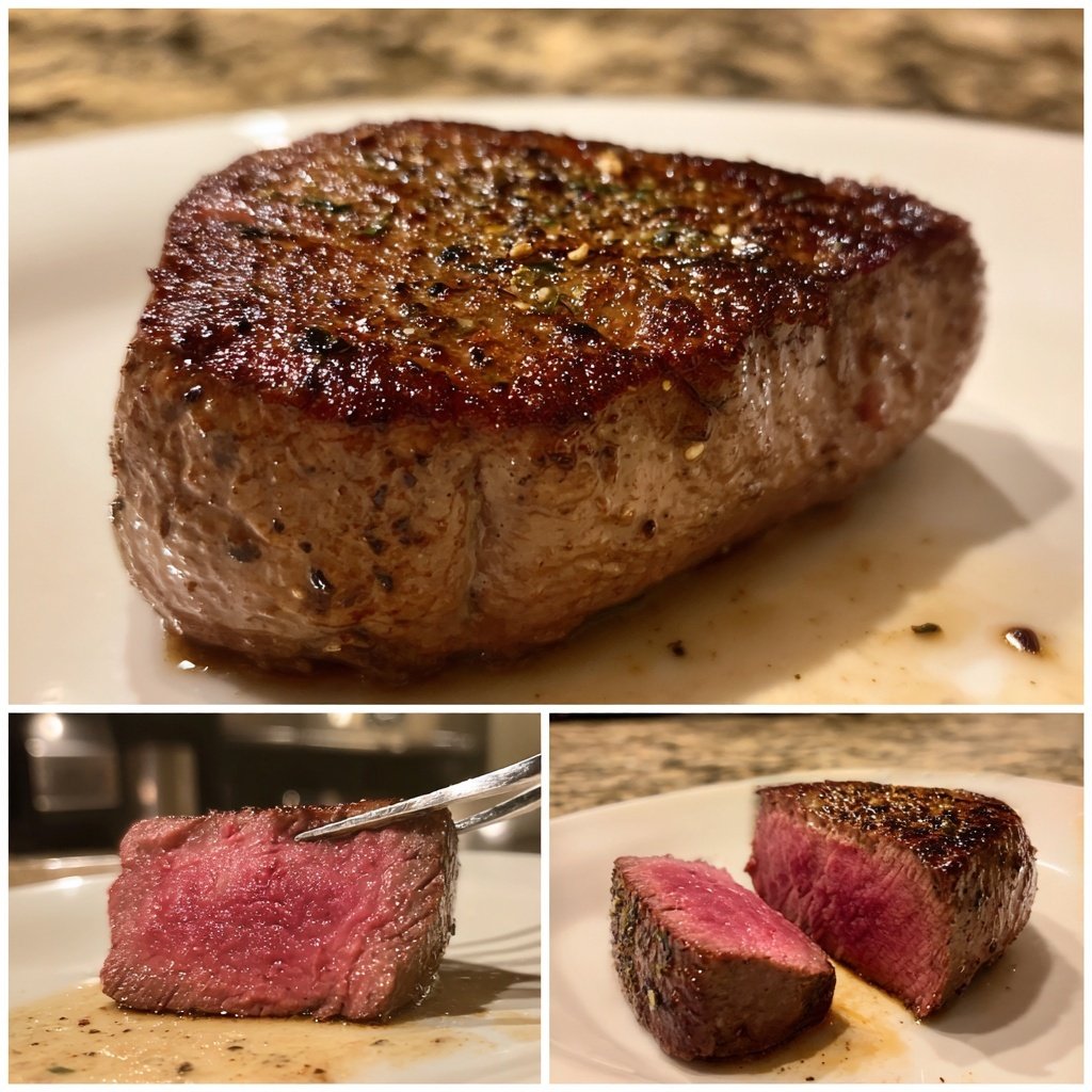 Pan Seared Filet Mignon
