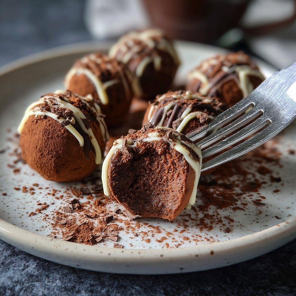 Valentines Treats Chocolate Truffles