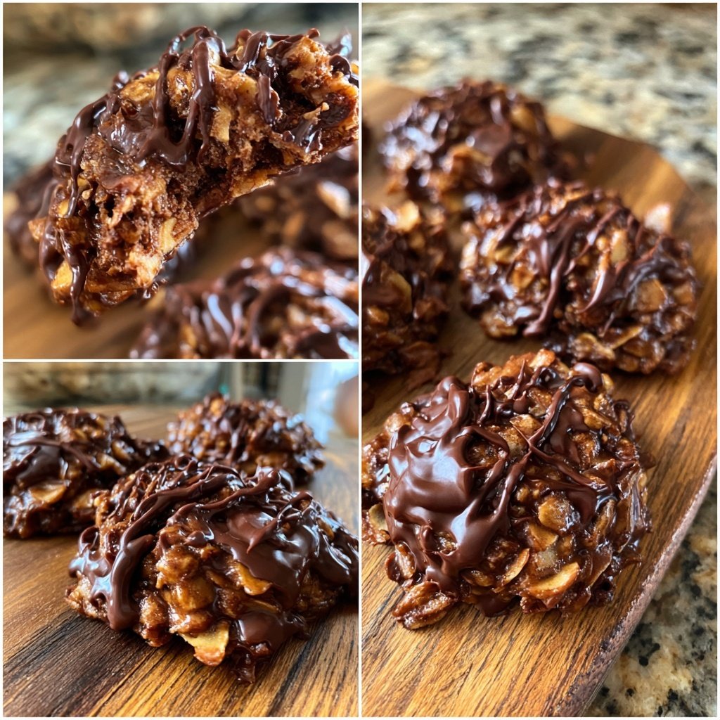 Chocolate Almond Butter Clusters