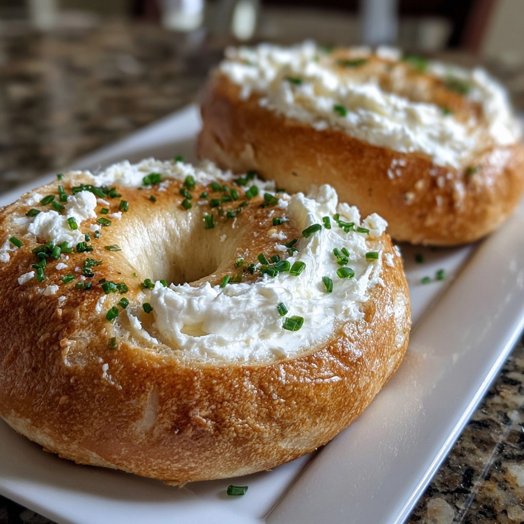 Easy Cottage Cheese Bagels