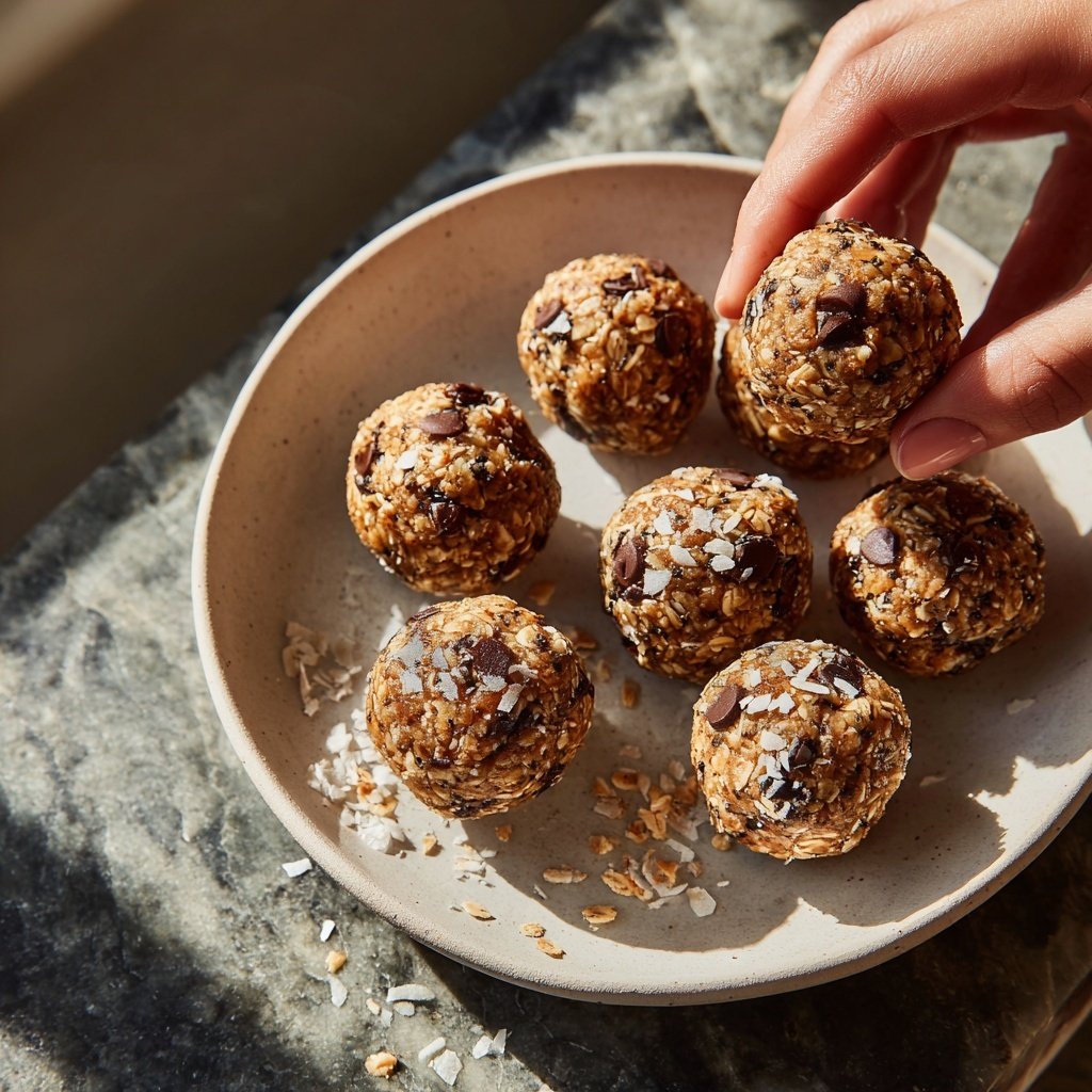 Protein Balls with Oat Flour
