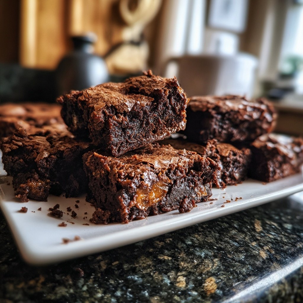 Cottage Cheese Brownies with Dates