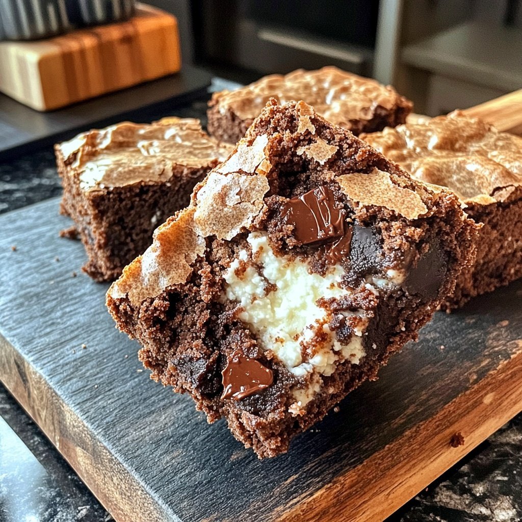 Cottage Cheese Brownies with Espresso