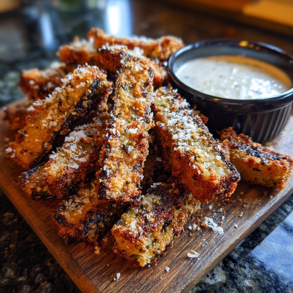Crispy Eggplant Veggie Fries