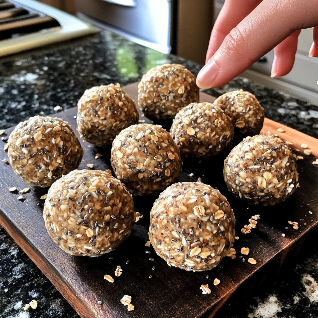 Protein Balls with Chia Seeds