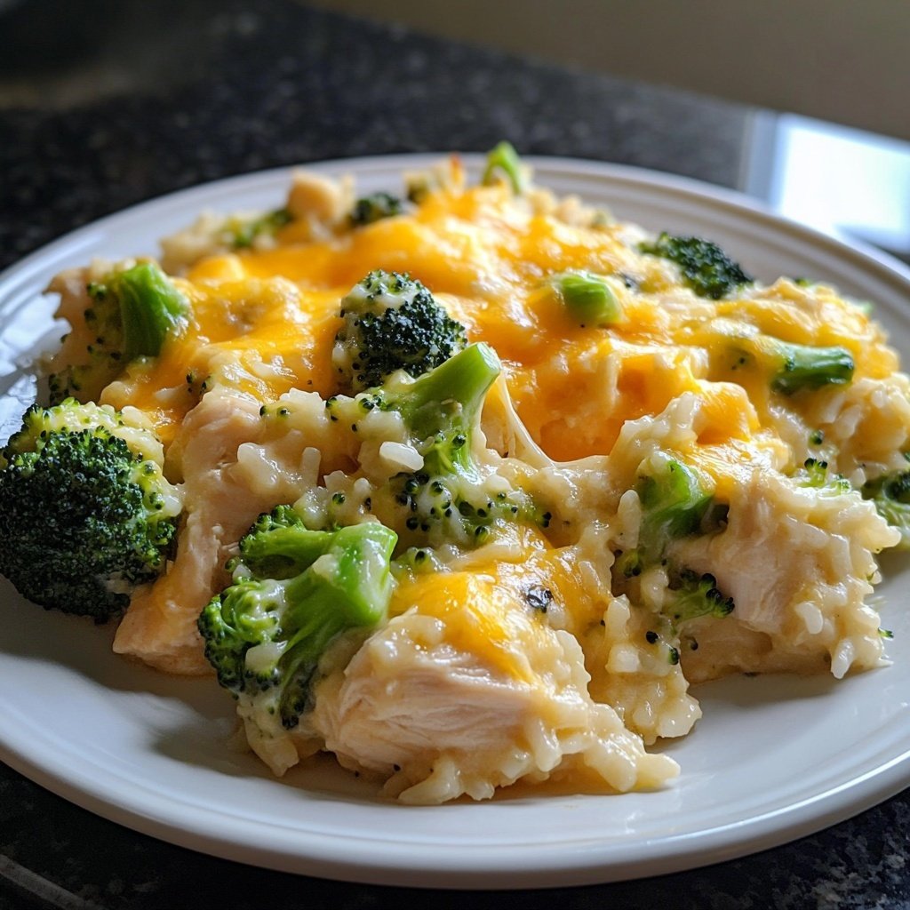 Healthy Creamy Chicken Casserole Recipe