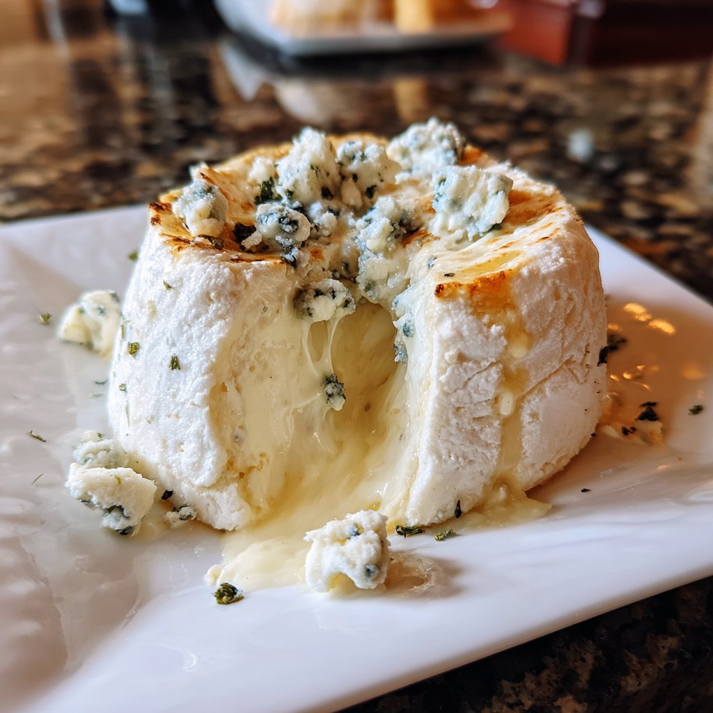 Fondue with Mild Blue Cheese