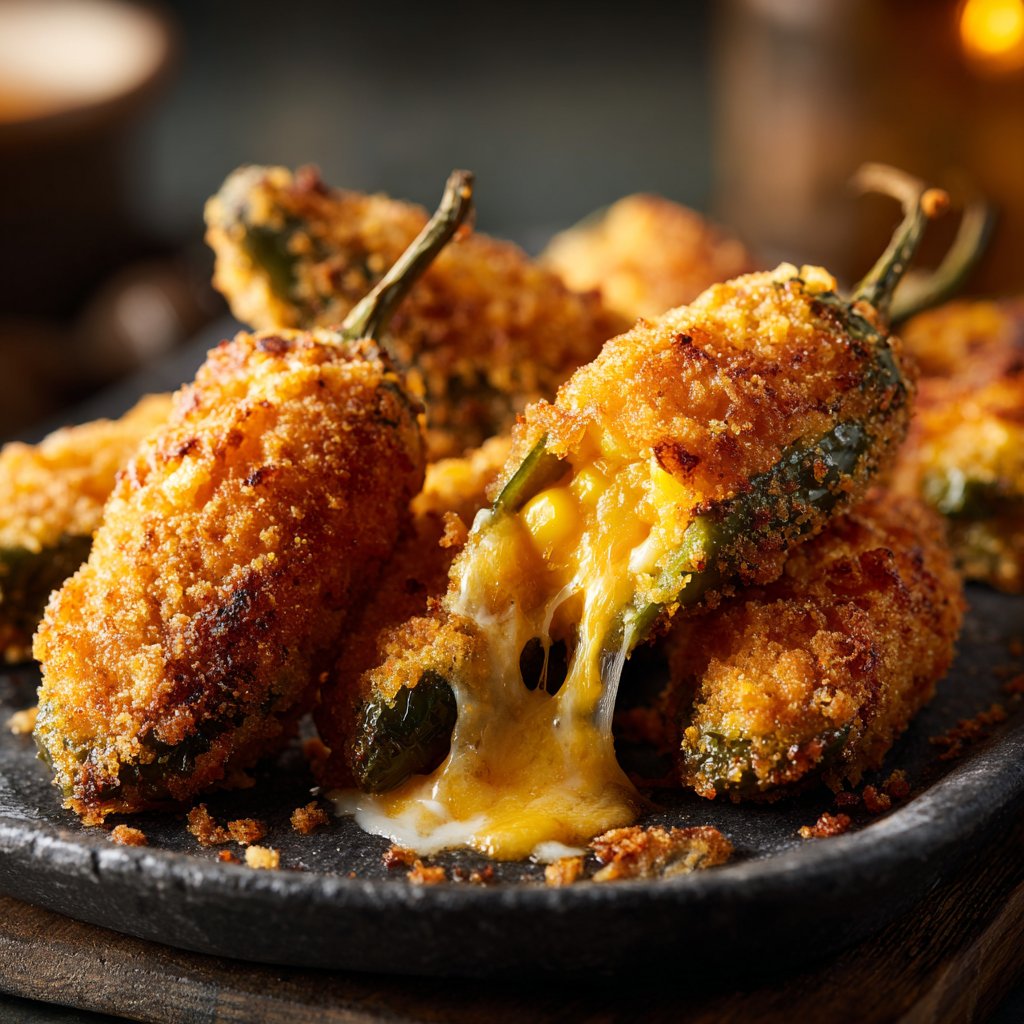 Jalapeno Poppers Stuffed with Corn
